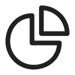 Data Pie SVG Icon